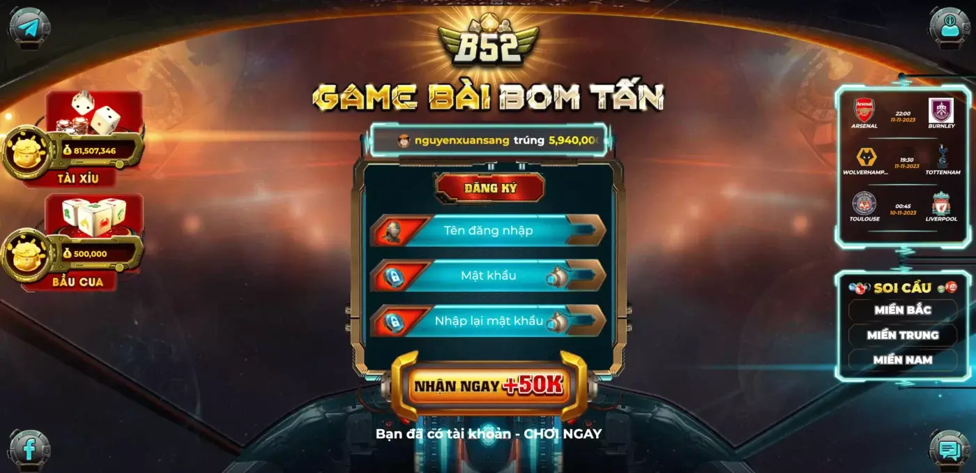 Khám phá Thế giới Giải trí Trực tuyến với Đăng ký Nhà cái B52 Khám phá Thế giới Giải trí Trực tuyến với Đăng ký Nhà cái B52